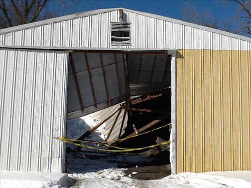 Furnessville Pole Barn Emergency Repair