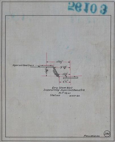 56103.LB--clearance sketches--Structures less than 8 feet from center line of track or less than 22 feet above top of rail [Group 07]