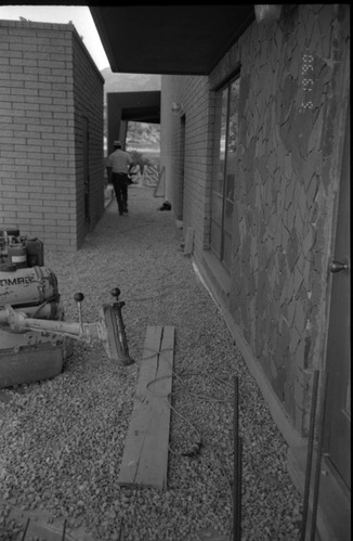 Construction of headquarters addition.