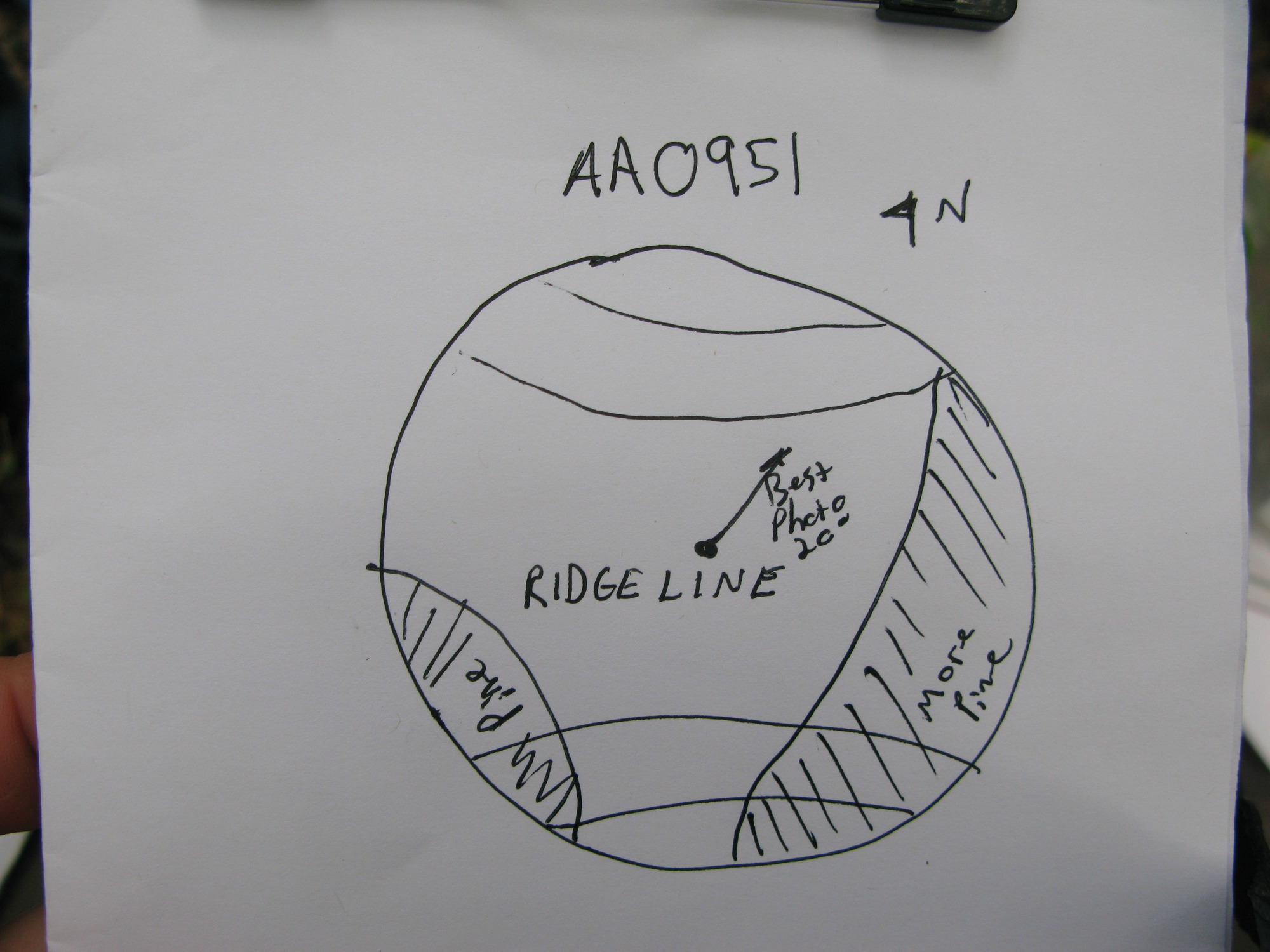 GRSM Accuracy Assessment. Plot Code: GRSM_AA_0951_7