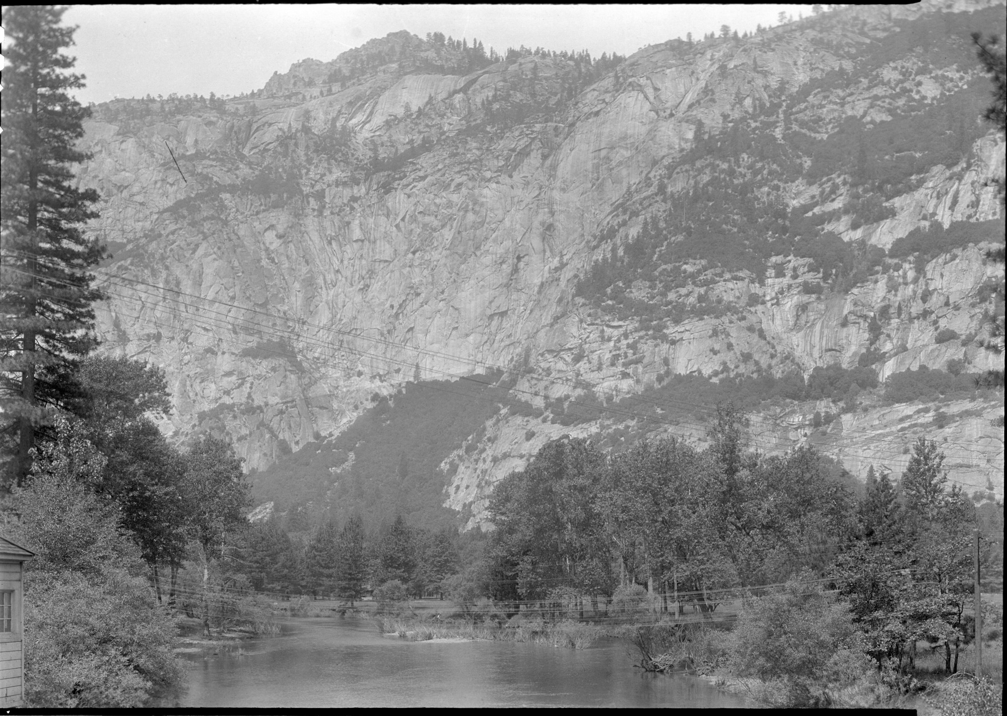 Telephone & Power Wires from Sentinel Bridge