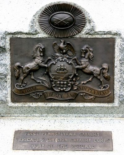 1st Pennsylvania Cavalry Monument