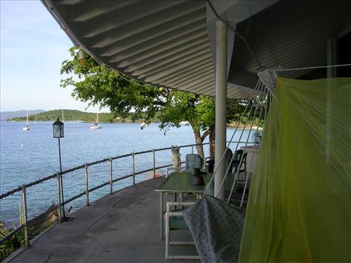 Lyne House exterior at Virgin Islands National Park in Autumn 2007