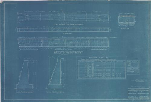 20364.BL-Millburn, NJ--Bridge over Lackawanna Place [1923]