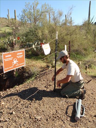 ARRA AML Fencing Project