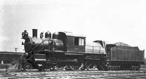 011/001.130--Central Railroad of New Jersey Railroad Locomotive [GROUP 09]