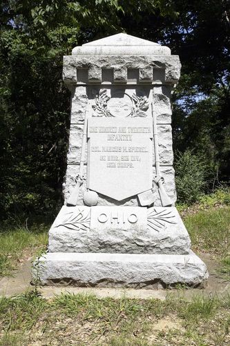 120th Ohio Infantry Monument
