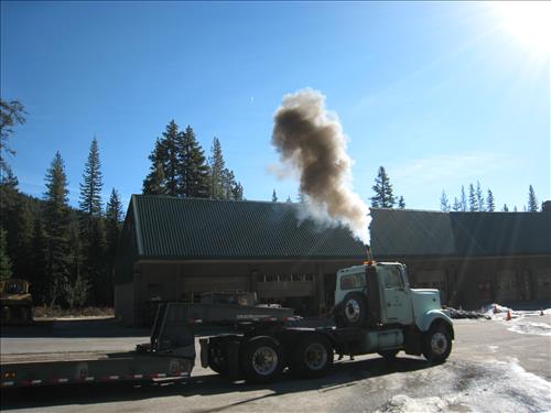 Crater Lake's tractor truck is in need of replacement