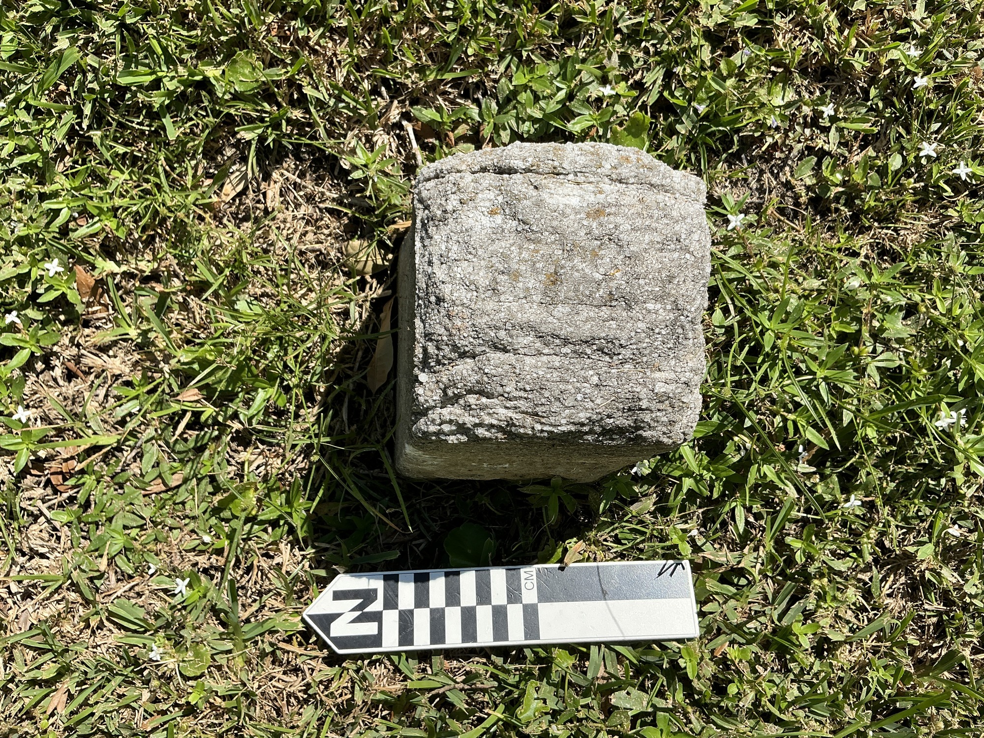 Extra image of flat marble marker