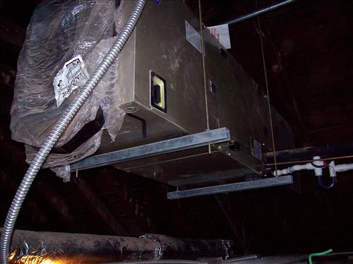 FOWA-Repairs to Officers Quarters at Fort Washington Park, January 28, 2010