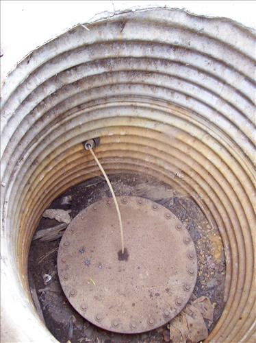 PISC-Damaged Well System at National Colonial Farm, January 6, 2009