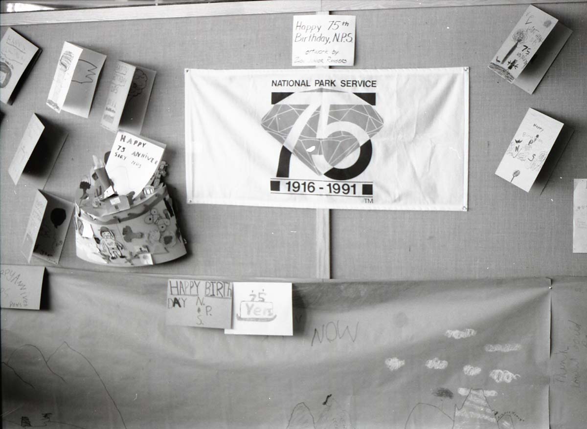 BW Photos of the parks 75th anniversary celebration.