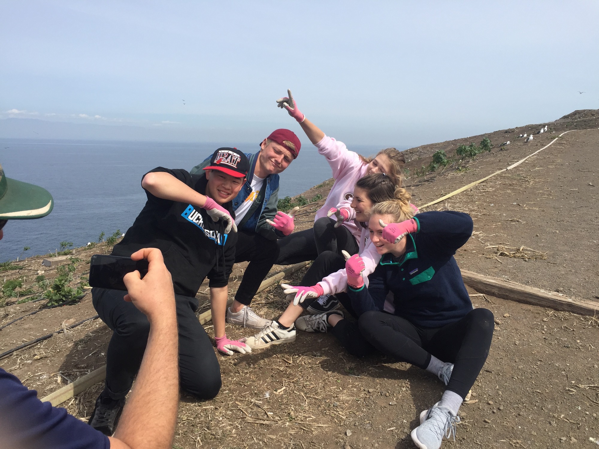 KIds on Anacapa