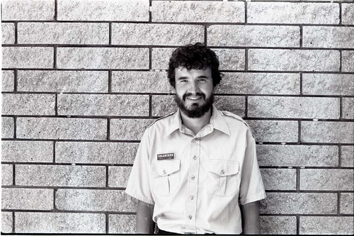 BW Photos of Zion Natural History Association Staff. Volunteer Phil Lamb.