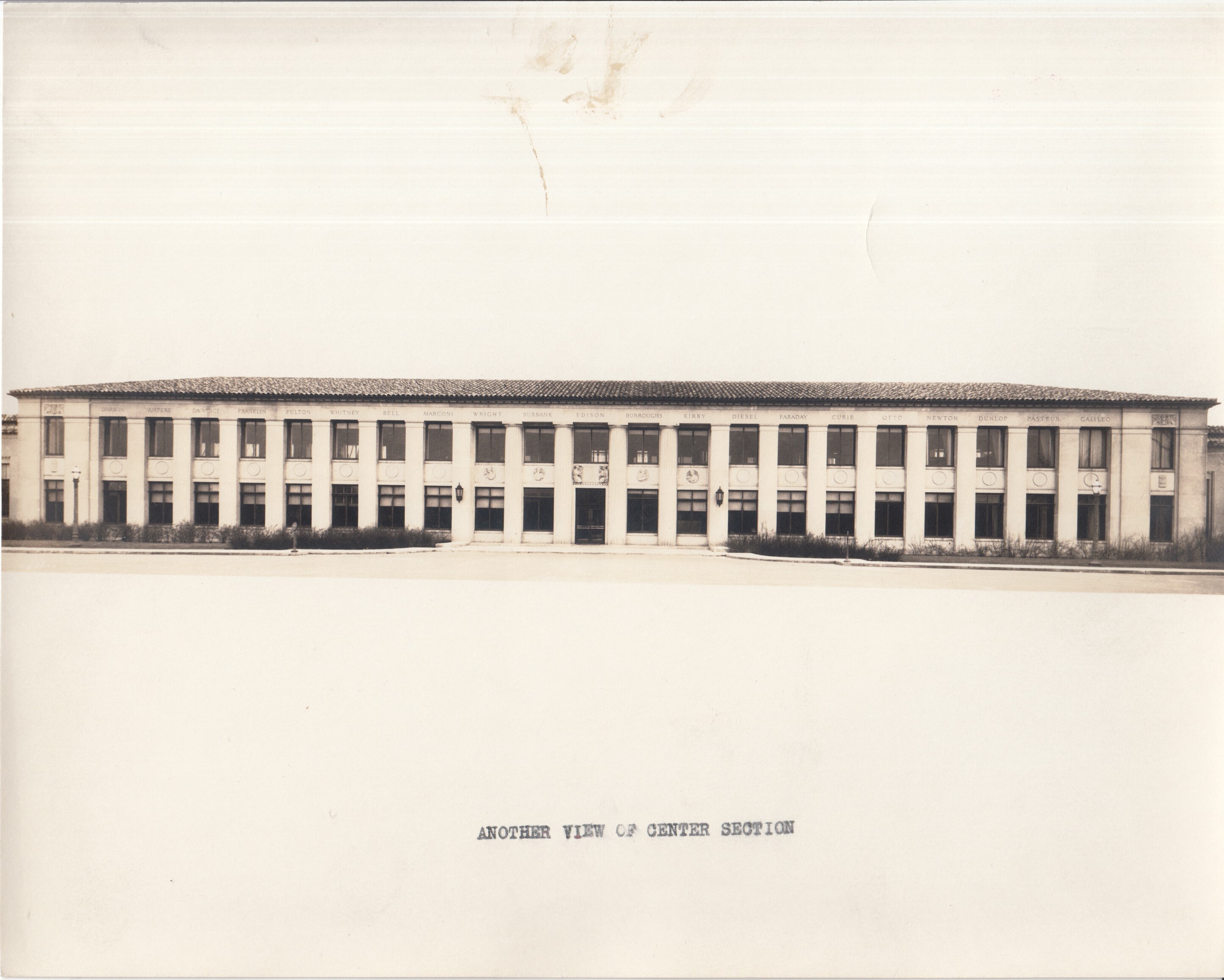 Ford Engineering Laboratories, main entrance.