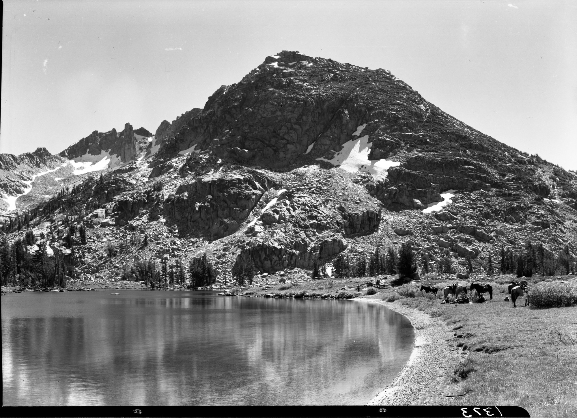 Forsyth Peak from Dorothy Lake.