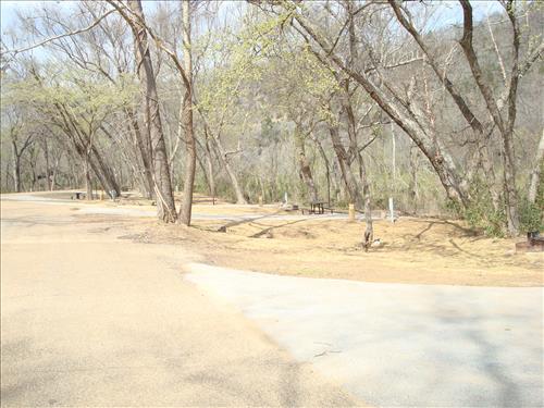 Replaced water and electric in Buffalo Point Campground