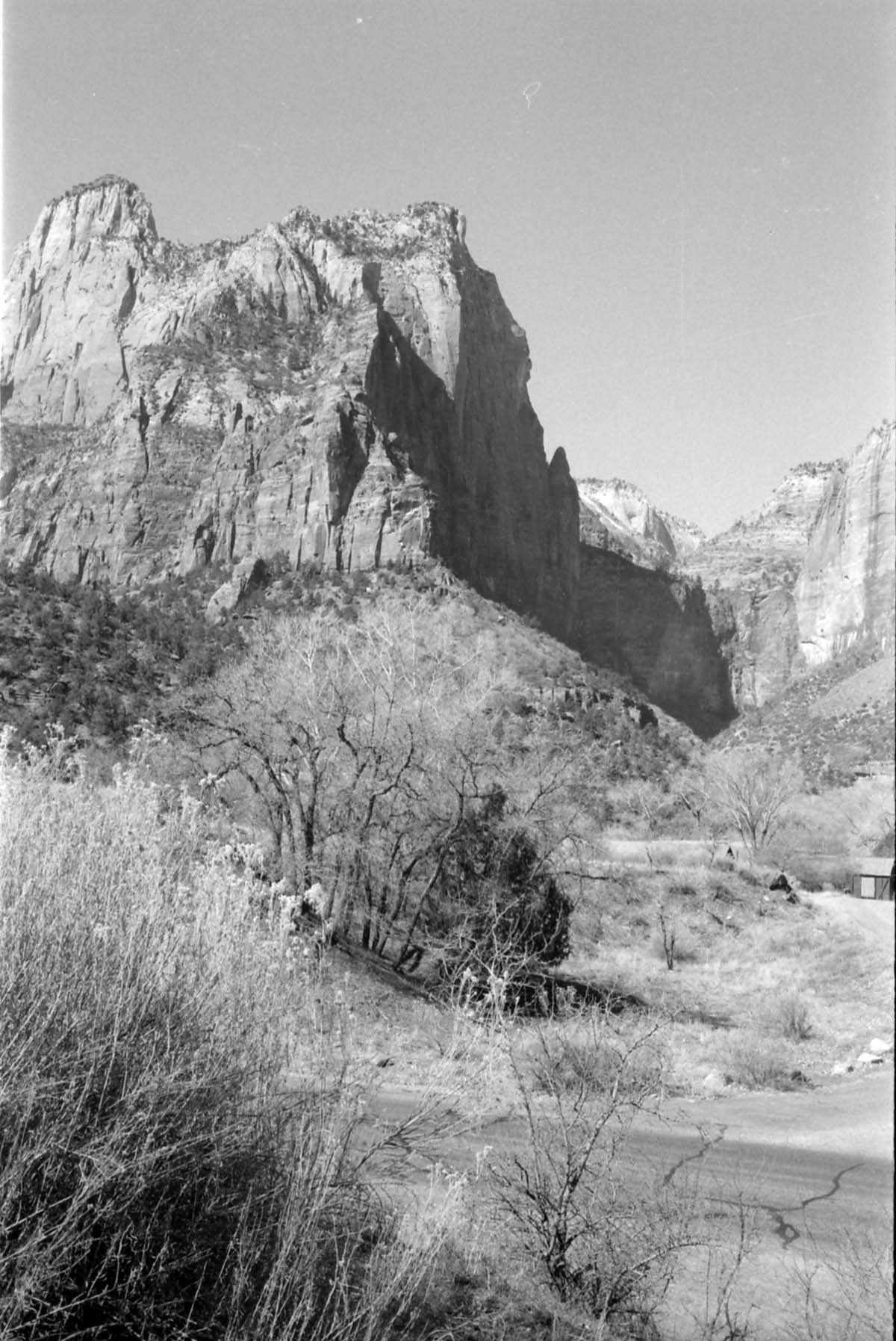 BW Photos of Lady Mountain - 35mm.