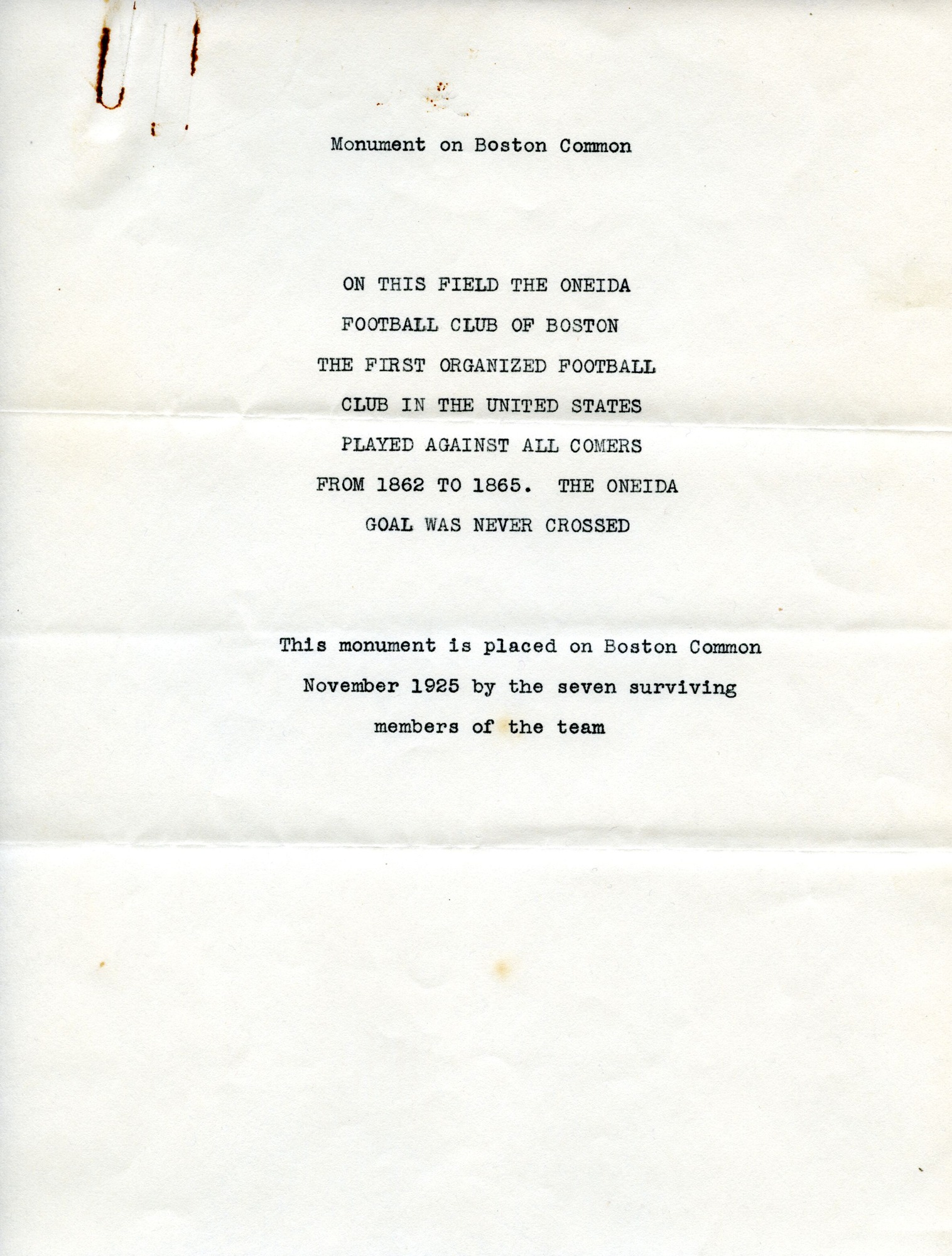 Document, Oneida Monument, nd p.1.tif