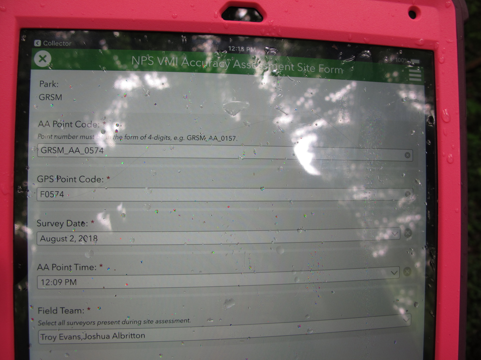 Plot Code: GRSM_AA_0574_1