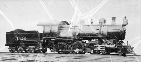 Northern Pacific no. 1322 [4-6-0]