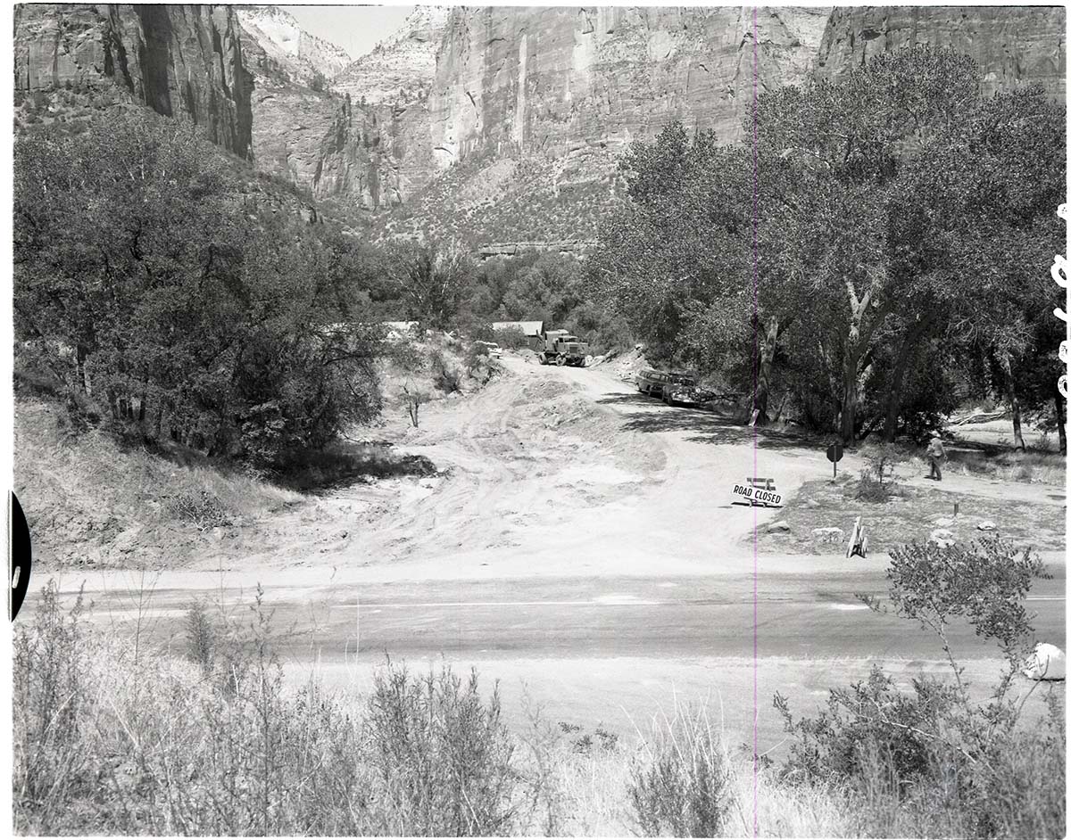 Construction of the water supply system at the mouth of Birch Creek