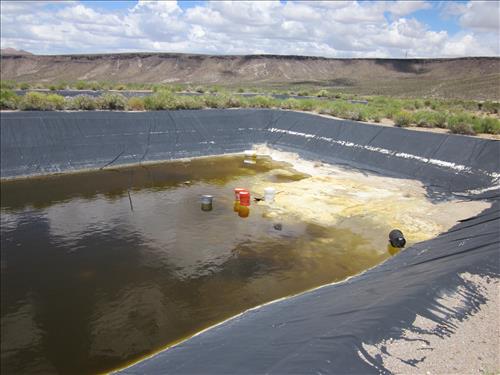Telegraph Mine's environmental contamination related to gold processing.