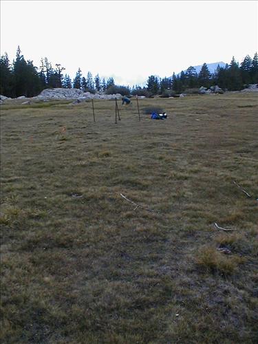 Wallace Waterfall in Sept. 2003, Sequoia and Kings Canyon National Park