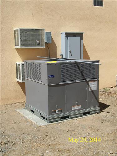 Installation of new HVAC system for Curation Room at AZRU VC