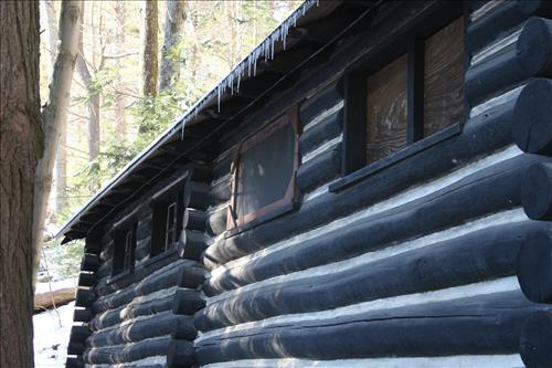George W. Childs Park Ranger Cabin in January 2013