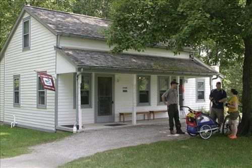 Interpretation, Education, and Visitor Services Staff at Hunt Farm