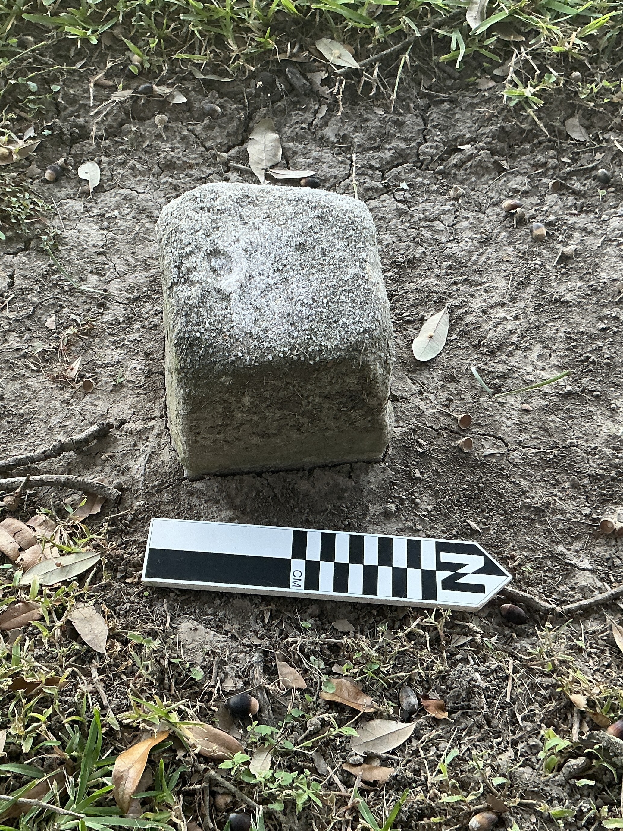 Extra image of flat marble marker