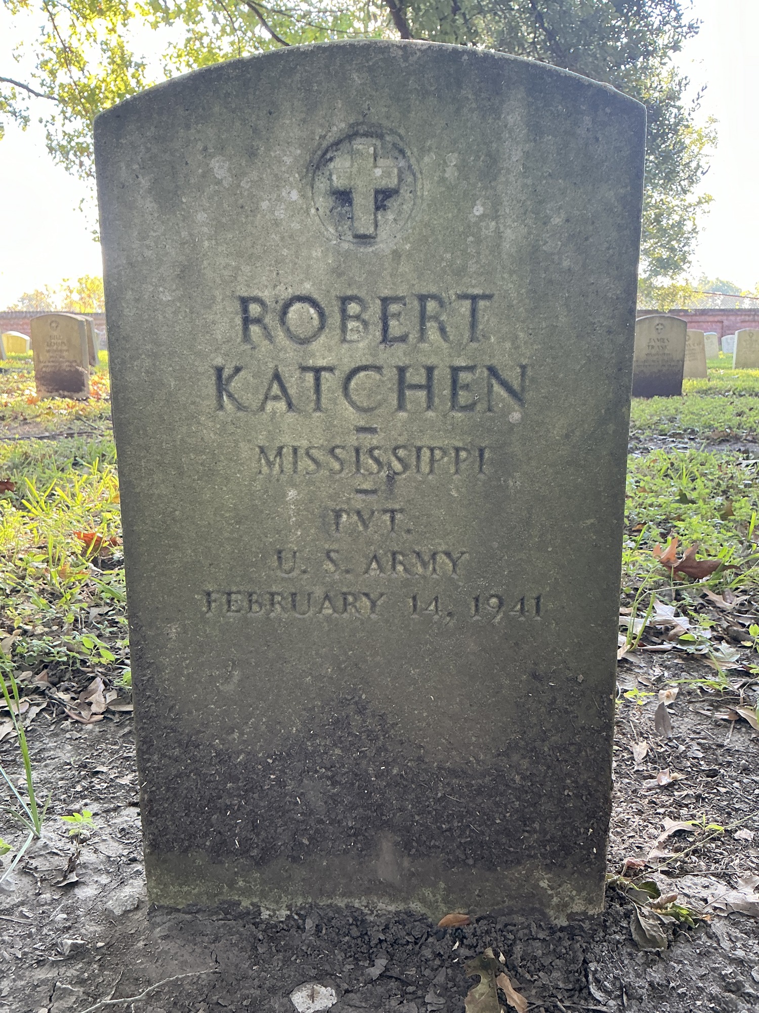Front of upright marble headstone with flat face.