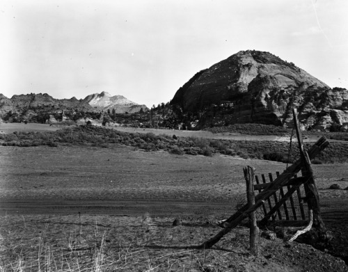 Tabernacle Dome and inholdings, Kolob Terrace area. 8 of 10 images taken for congressional wilderness hearings.