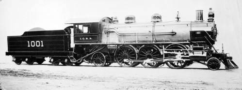 Illinois Central no. 1001 [2-6-2]