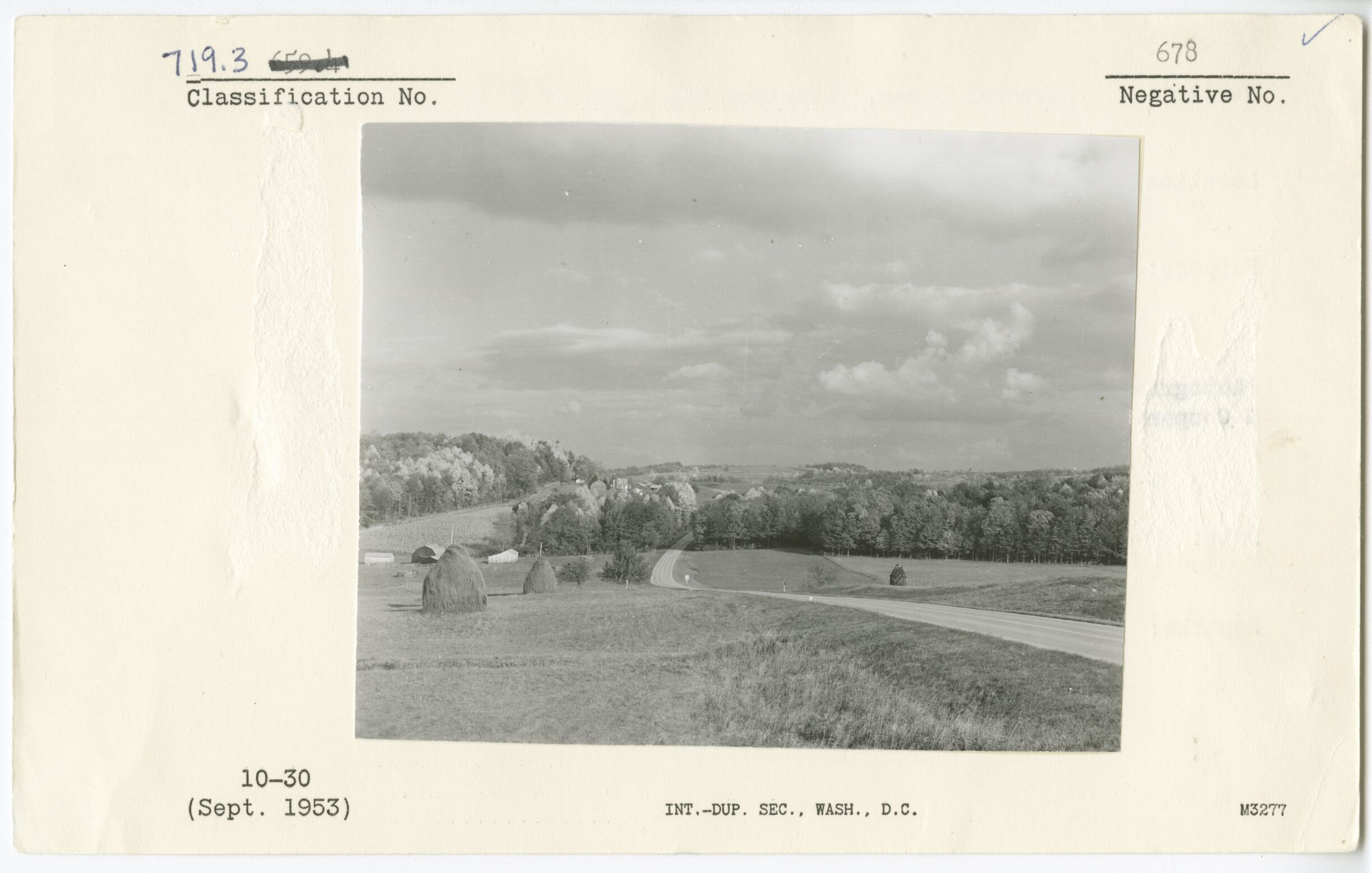 Pastoral scene near Volunteer Gap