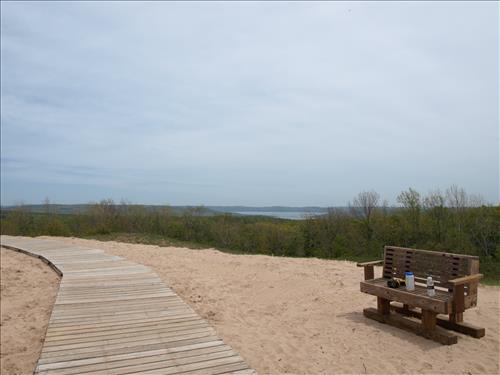 SLBE Pierce Stocking Scenic Drive - #9 Lake Michigan Overlook Spring Preparation