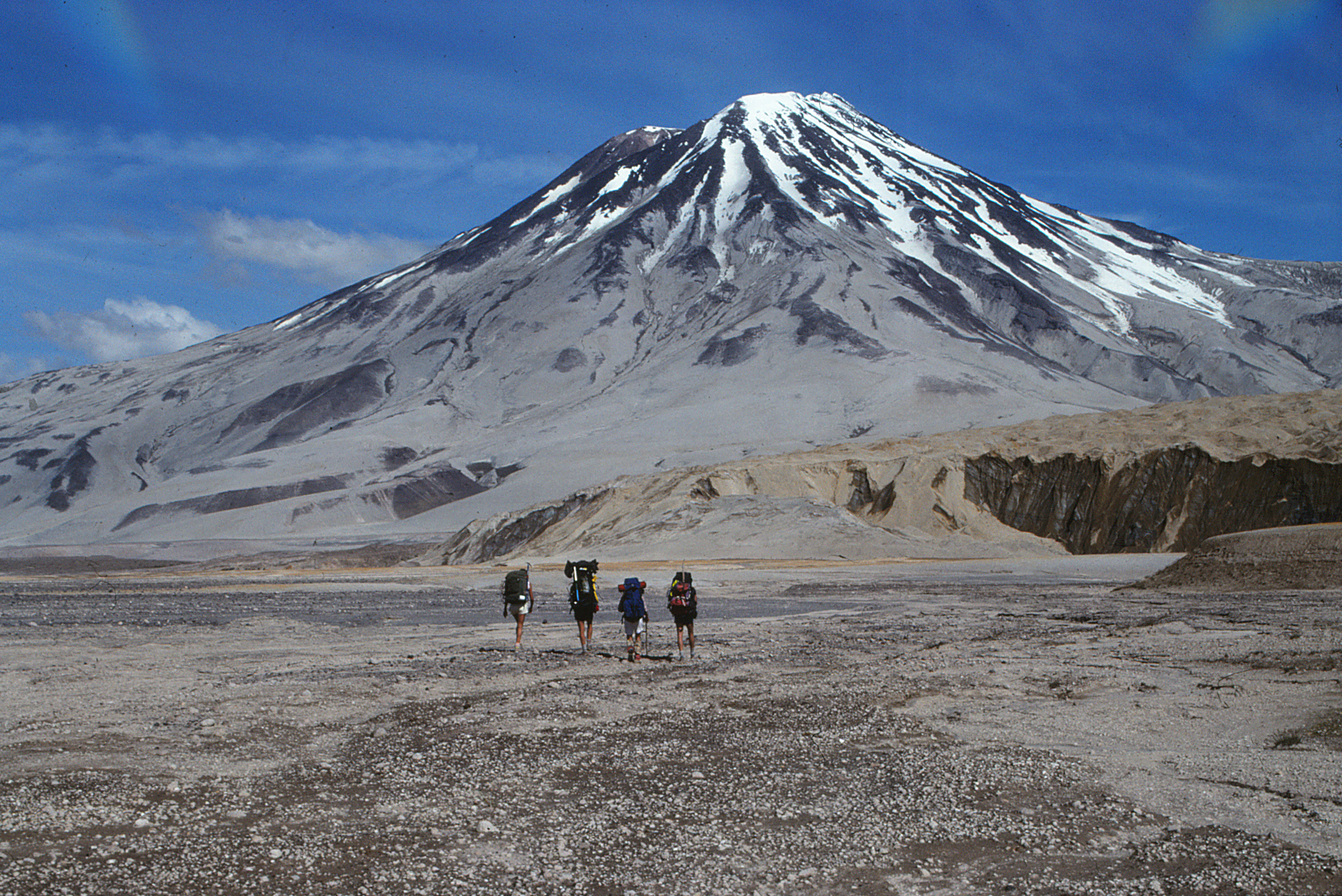  Photograph of Mount Griggs, the highest peak in the Katmai cluster.