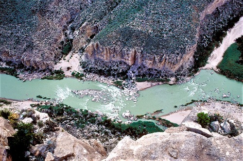 Rapids along the Lower Canyons of the Rio Grande