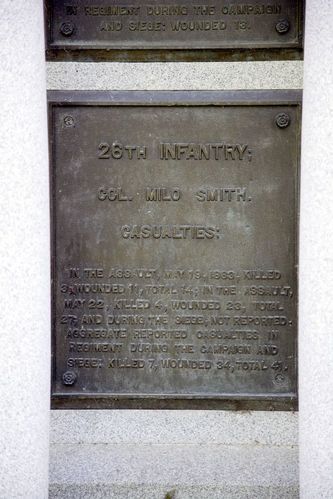 4th, 9th, 26th, 30th Iowa Infantry Monument