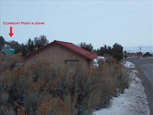 West Entrance Station at Colorado National Monument January 2010