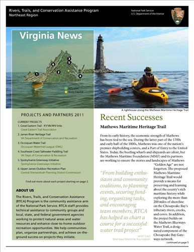 RTCA 2011 Virginia News