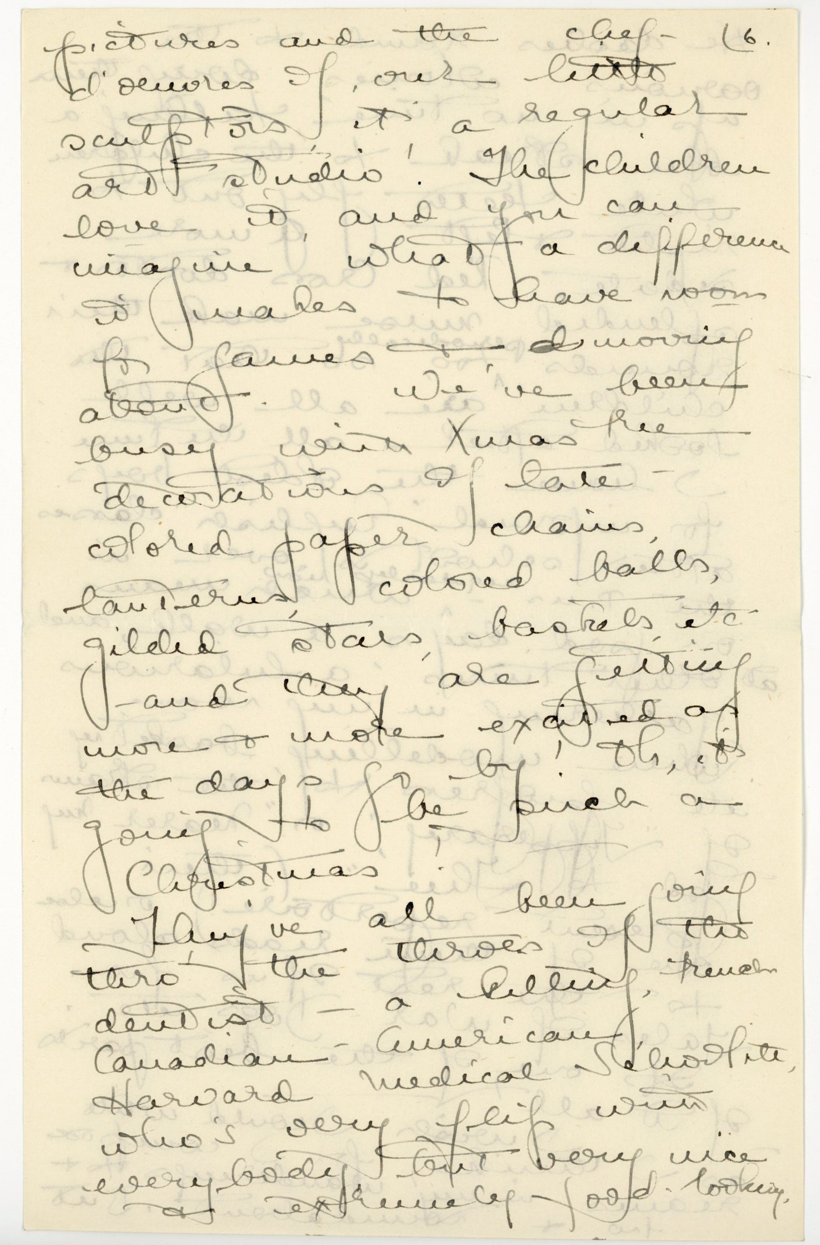 Manuscript letter