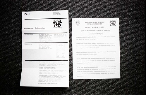 BW Photos of the parks 75th anniversary celebration.