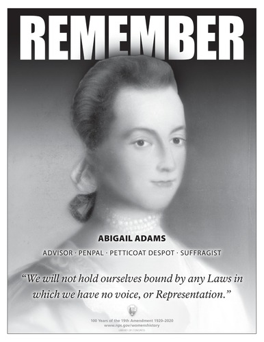 20 for 20 Abigail Adams