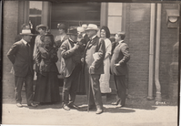 William H. Meadowcroft, Sallie Starke Tillman, Mina Edison, Thomas Edison, Senator Benjamin Tillman, Madeleine Edison Sloane, Miller Reese Hutchison and others.