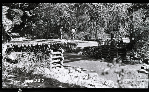 Virgin River bridge near old Civilian Conservation Corps (CCC) Camp.