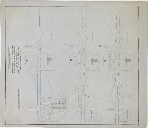 Alternate Schemes, Auto Parking Arrangement in Vicinity of the Washington Memorial Chapel, Valley Forge, PA