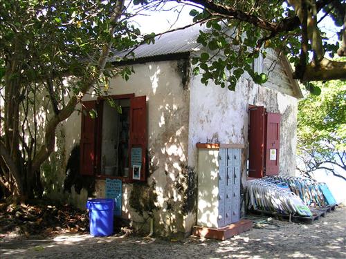 Danish Warehouse at Virgin Islands National Park in December 2007