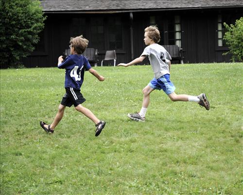 Free play at Junior Ranger Day Camp in Cuyahoga Valley National Park
